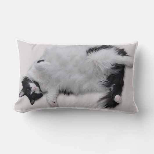Cat Pillow ランバークッション (正面)