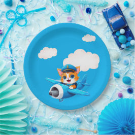 Cat Pilot ペーパープレート