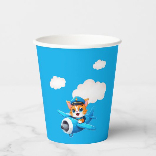 Cat Pilot 紙コップ (正面)