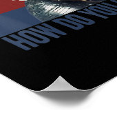 Cat Pilot Mike Echo Oscar Whisky Costume Gift ポスター (角)