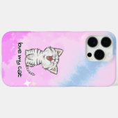 Cat pink iPhone / iPadケース Case-Mate iPhoneケース (裏面 (横))