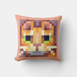 Cat, Pixel Art, pixelart クッション