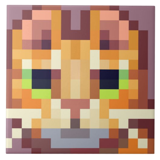 Cat pixelart タイル (正面)