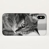 Cat portrait - the thinker Case-Mate iPhoneケース (裏面(横))