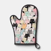 Cat pot holder kitchen mitt  鍋つかみ (正面)