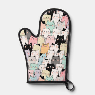 Cat pot holder kitchen mitt  鍋つかみ