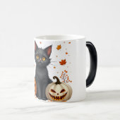cat pumpkin モーフィングマグカップ (正面右)