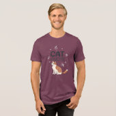 Cat Quote トライブレンドＴシャツ (正面全面)