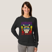 Cat Quote Lesbians Eat What Sarcastic Lesbian Kitt Tシャツ (正面フル)