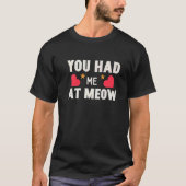 Cat  Quote Tシャツ (正面)