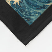 Cat Ramen Japanese Funny Graphic Tees Kawaii Cat A フリースブランケット (角)