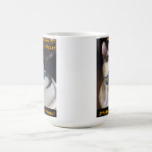 CAT RESCUE TNR「It To Tipped」(ティップするお尻) コーヒーマグカップ (中央)