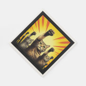 Cat revolution スタンダードランチョンナプキン (角)