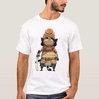 Cat Samurai Tシャツ