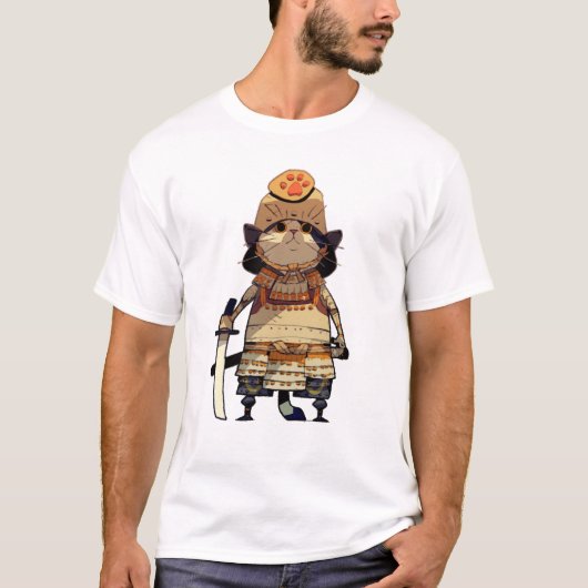 Cat Samurai Tシャツ (正面)