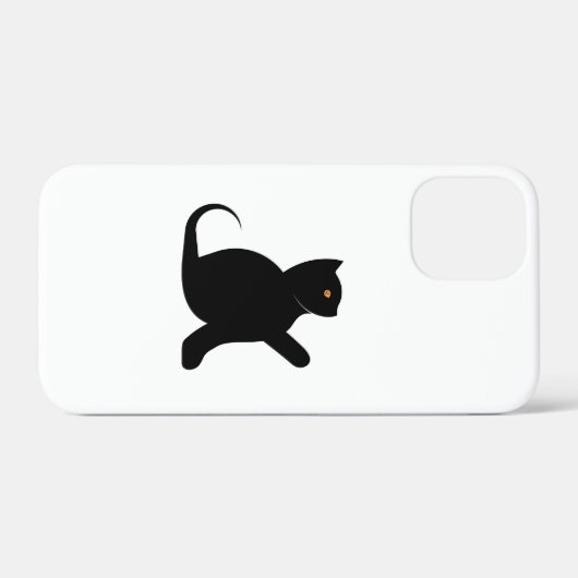 cat saying hello Case-Mate iPhoneケース (裏面 (横))