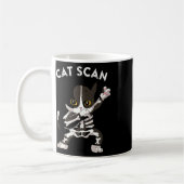 Cat Scan Ct Scan おもしろい Cat X-ray Punミーム素晴らしい技術 コーヒーマグカップ (左)