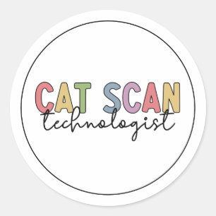 CAT Scan Technologist CT Tech Radiology Gives ラウンドシール