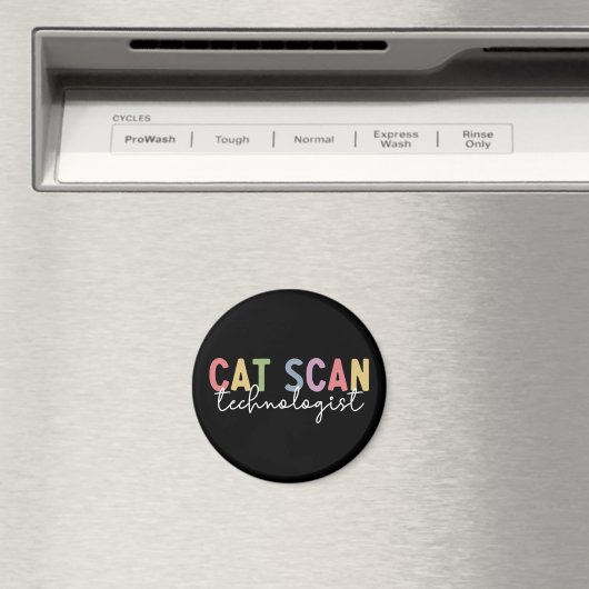 CAT Scan Technologist CT Tech Radiology Tech Gift マグネット (インサイチュ (食洗機))