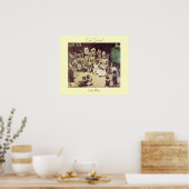 Cat School by Louis Wain Poster Print ポスター (キッチン)