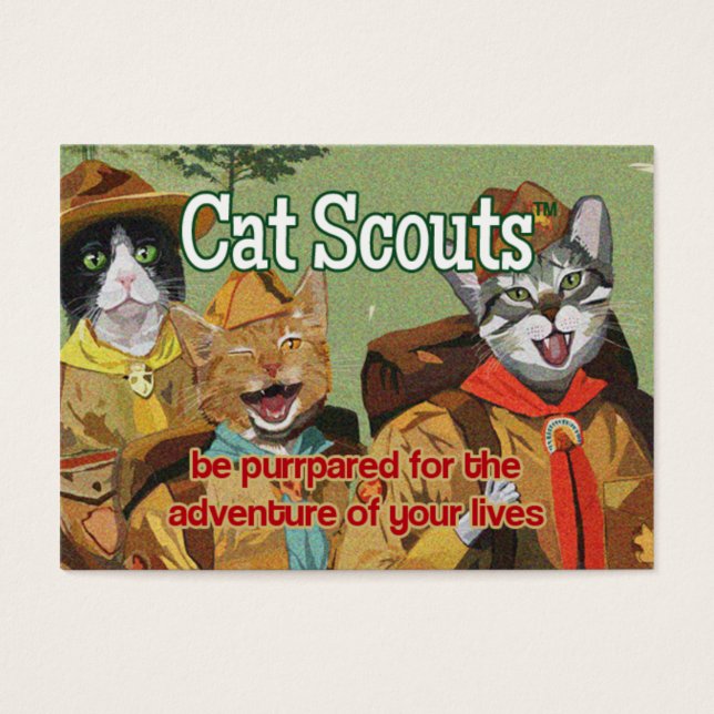 Cat Scouts(TM)メンバーシップカード (正面)