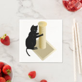 Cat Scratching Post Paper Napkins スタンダードカクテルナプキン (インサイチュ)