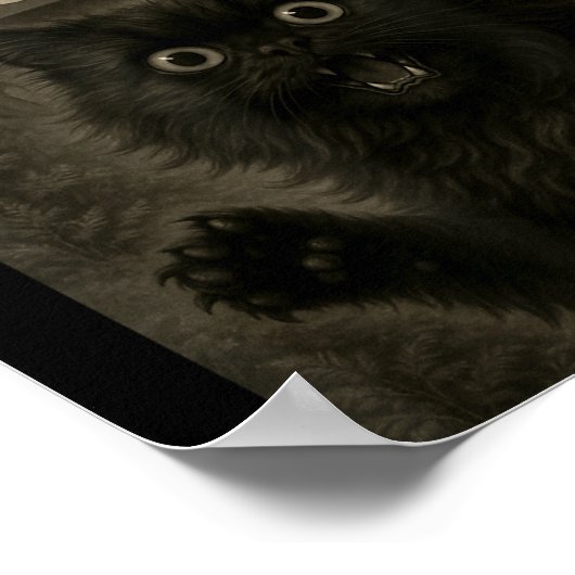 Cat Selfie 67 Meme Six Seven Funny Bigfoot  ポスター (角)