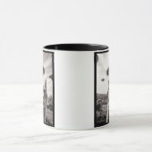 Cat Selfie Alien Invasion マグカップ (中央)