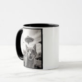 Cat Selfie Alien Invasion マグカップ (正面左)