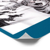 Cat Selfie With Santa  ポスター (角)