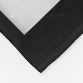 Cat Selfie With Santa Funny Black Cat Christmas Me フリースブランケット (角)