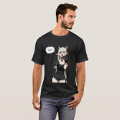 cat shirt tシャツ (正面フル)