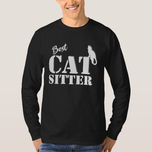 cat sitter thank you tシャツ (正面)