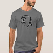Cat skull tシャツ (正面)