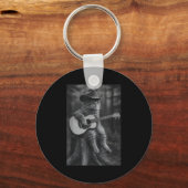 Cat Smoking Cigarette Racoon Ossum Funny Meme Cowb キーホルダー (正面)