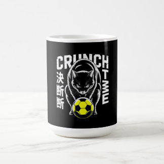 Cat Soccer Crunch Mug Perfect Gift for Soccer Fan コーヒーマグカップ