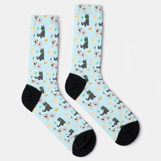 cat socks  ソックス (右)