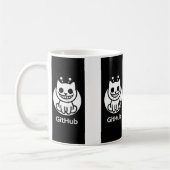 cat spacial mug コーヒーマグカップ (左)
