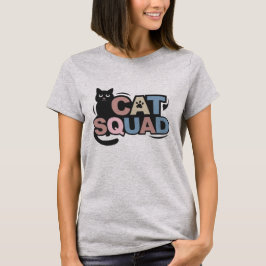 Cat Squad Lover Tシャツ
