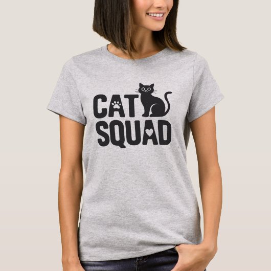 Cat Squad Tシャツ (正面)