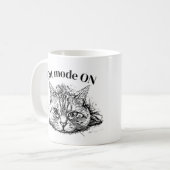 Cat Stickers コーヒーマグカップ (正面左)