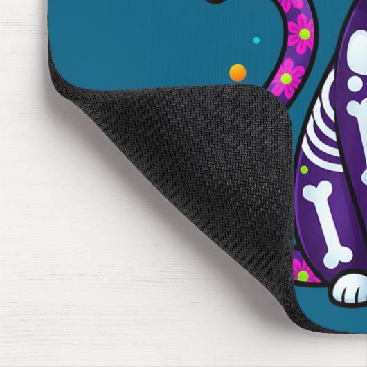 Cat Sugar Skull Cute Cat For Cat Lover Cat-m  マウスパッド (コーナー)