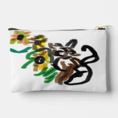 Cat sunflowers  アクセサリーポーチ (裏面)