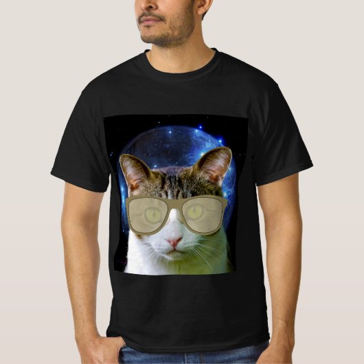 CAT Tシャツ宇宙CAT Tシャツ (正面)