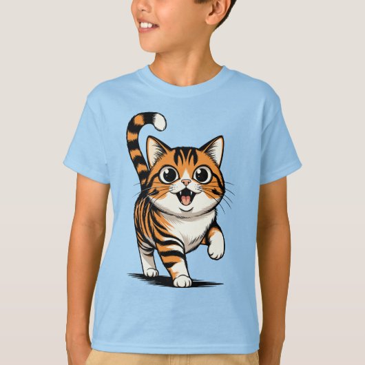 cat tシャツ (正面)