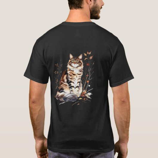 Cat Tシャツ (裏面)