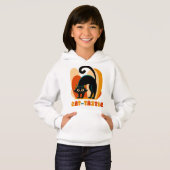 Cat-tastic Retro Black Cat Art (正面フル)