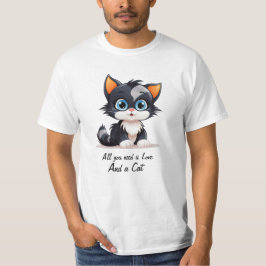 Cat Tee by NickysArt Tシャツ