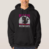 Cat  Tees  Best Days Are Meow Days パーカ (正面)