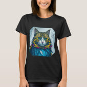 Cat That Ate The Canary Feathers | Wearable Art Tシャツ (正面)